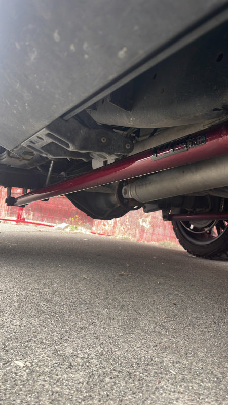 Wehrli Custom Fabrication WCF100854-RED RCLB/CCSB/ECSB 60in Traction Bar Kit WCFab Red for Ford / Dodge / Ram HD