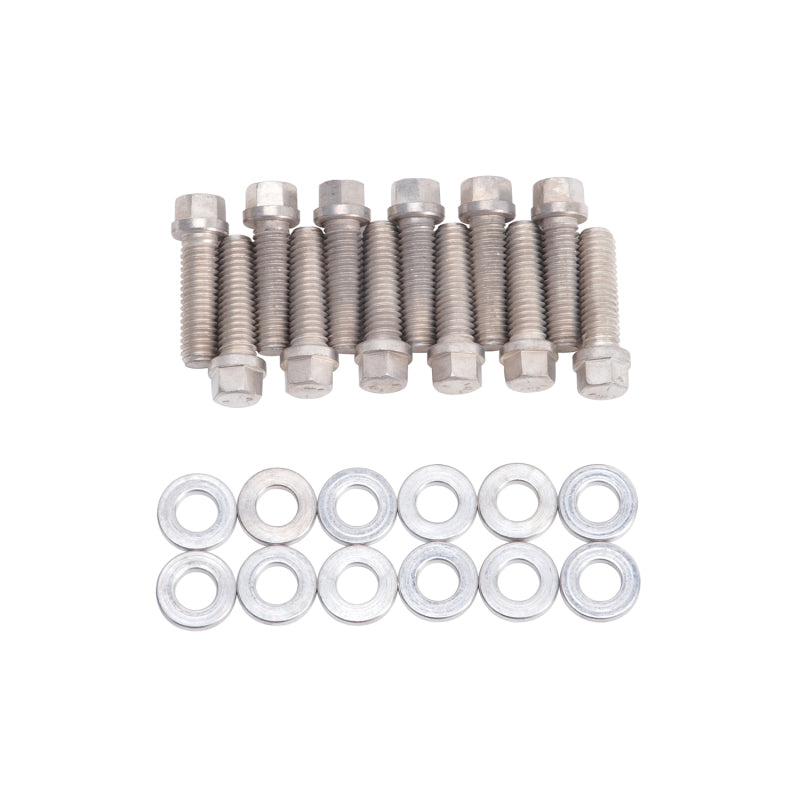 Edelbrock 8534 Plated Intake Bolt Kit for 2131