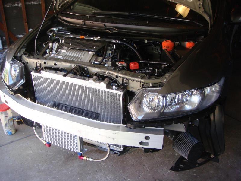 Mishimoto 06+ Honda Civic SI Manual Aluminum Radiator - #MMRAD-CIV-06SI