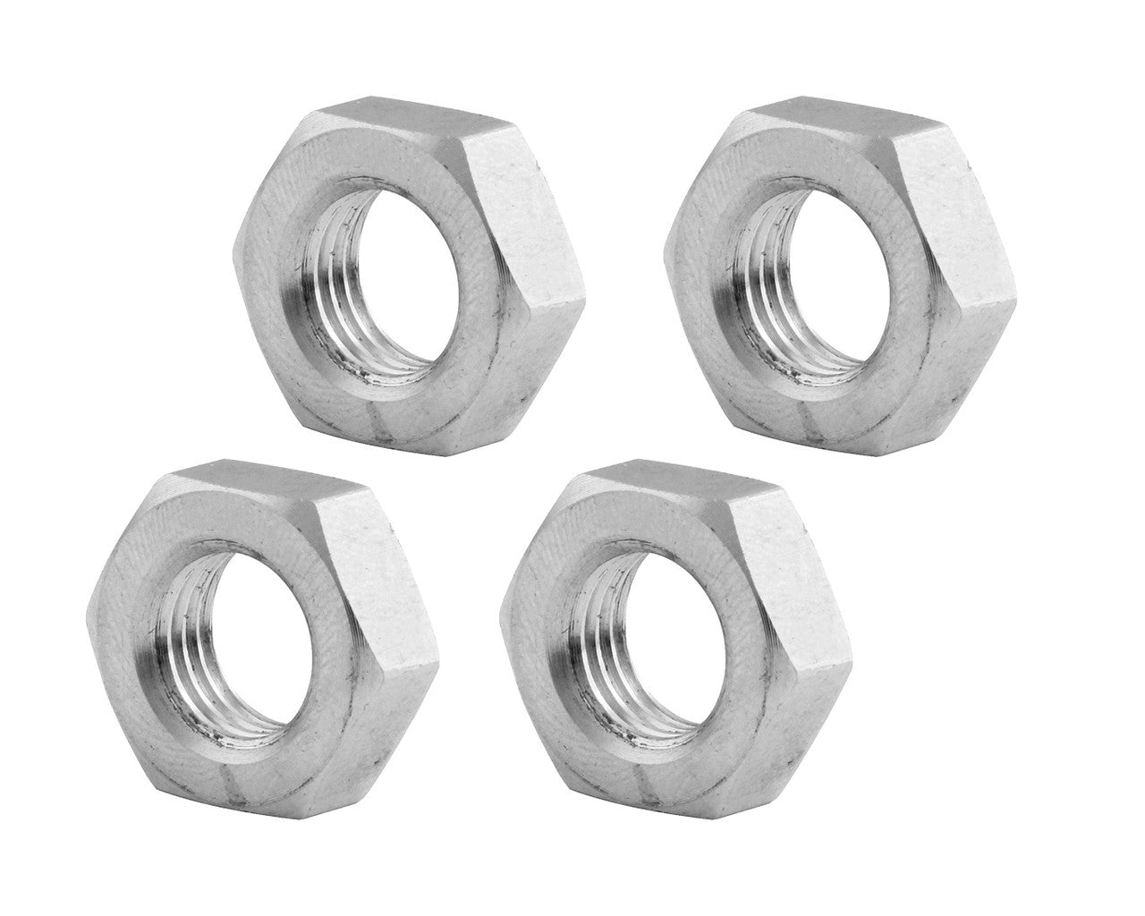 Allstar Performance 3/8-24 RH Aluminum Jam Nuts 4pk ALL18274
