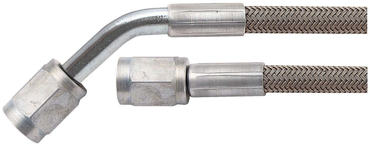 Allstar Performance 18in #4 Line -4 Straight/-4 45 Degree ALL46401-18