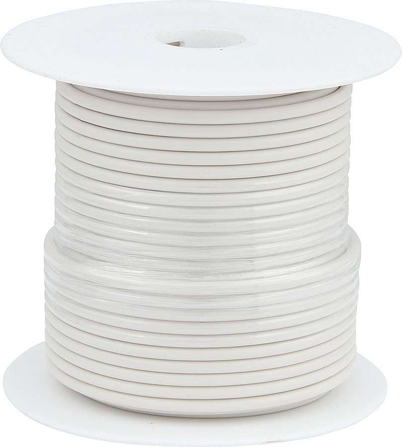 Allstar Performance 14 AWG White Primary Wire 100ft ALL76552