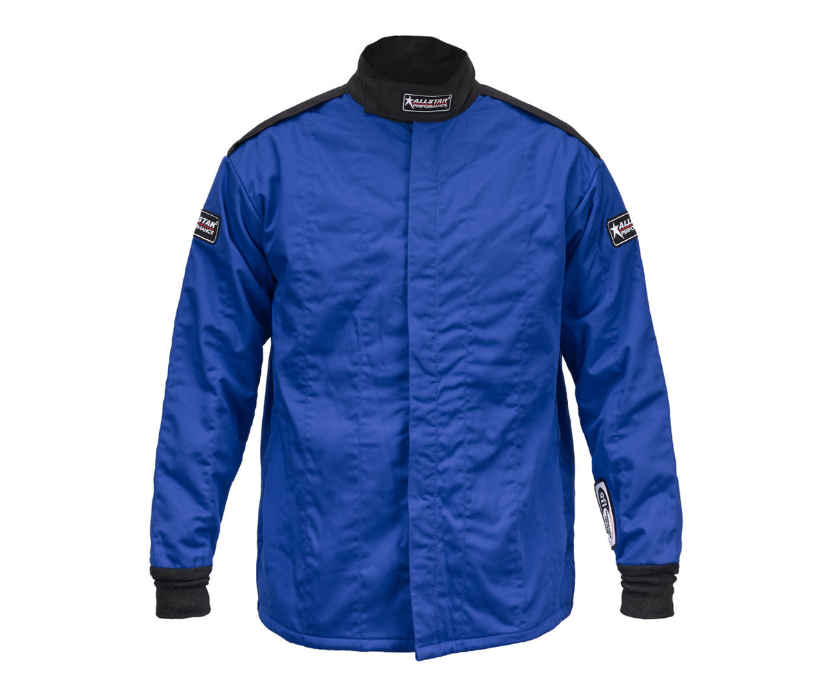 Allstar Performance Racing Jacket SFI 3.2A/5 M/L Blue Medium ALL935122