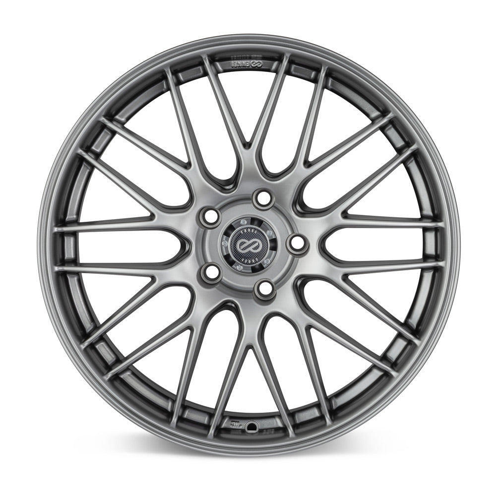 Enkei EKM3 442 18x8 5x114.3 40mm offset Hyper Silver Wheel