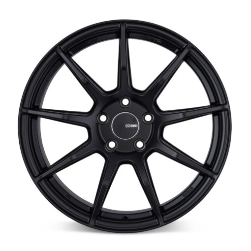 Enkei TS9 17x8 5x112 45mm Offset 72.6mm Bore Black Wheel