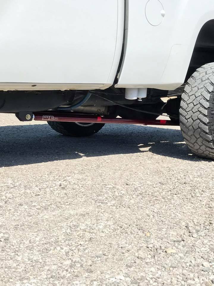 Wehrli Custom Fabrication WCF100851-GB RCLB/CCSB/ECSB 60in Traction Bar Kit Gloss Black for 2011-2019 Chevrolet Silverado / GMC Sierra 2500 HD / 3500 HD Duramax