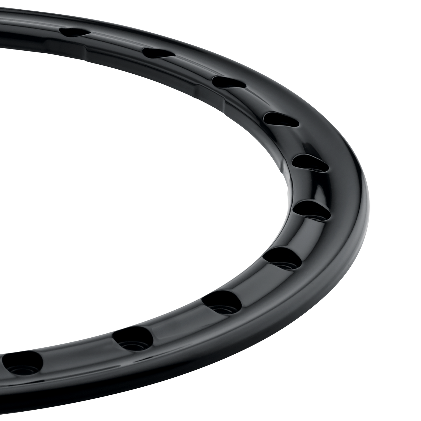 Method 709 Impact Ring - 17in Forged - Non-Beadlock - Gloss Black