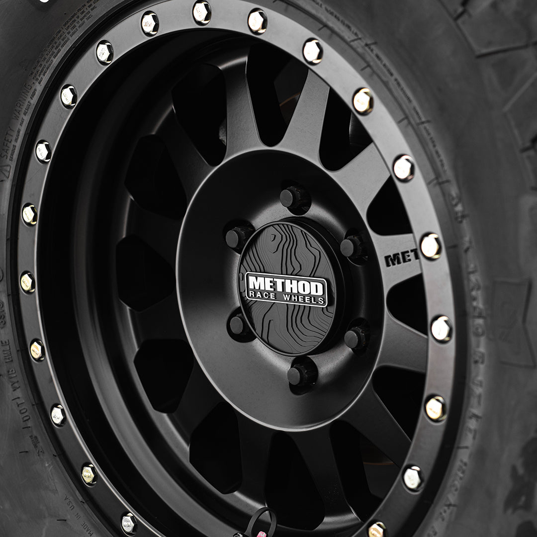 Method Race Wheels Top Snap In Center Cap 86 mm - Black
