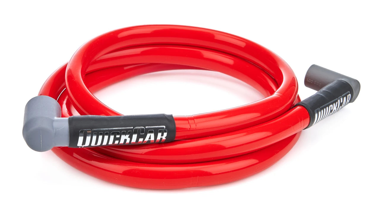 QuickCar Coil Wire - Red 60in HEI/Socket