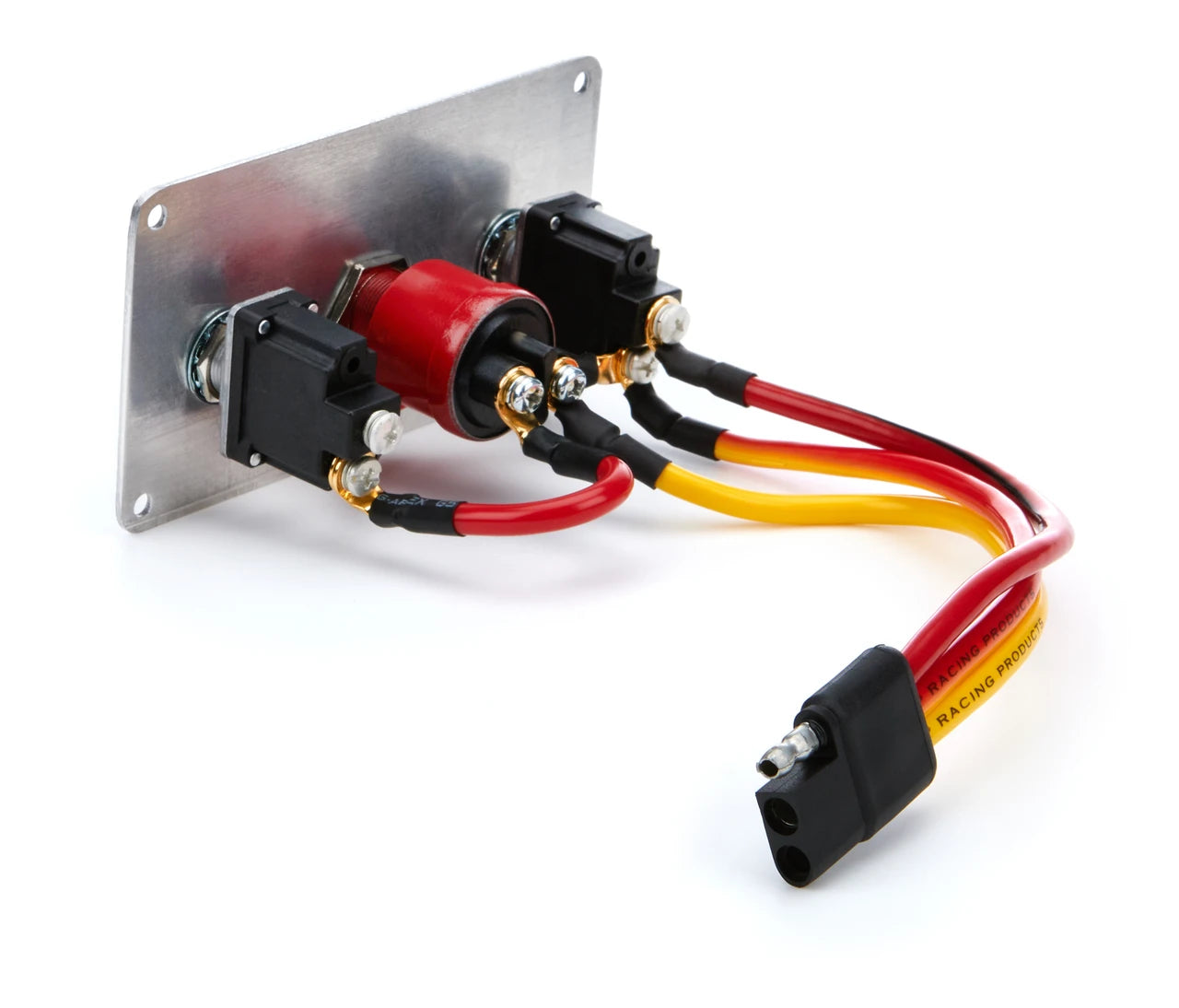 QuickCar Flag Plate, 2 Micro Switches & 1 Button
