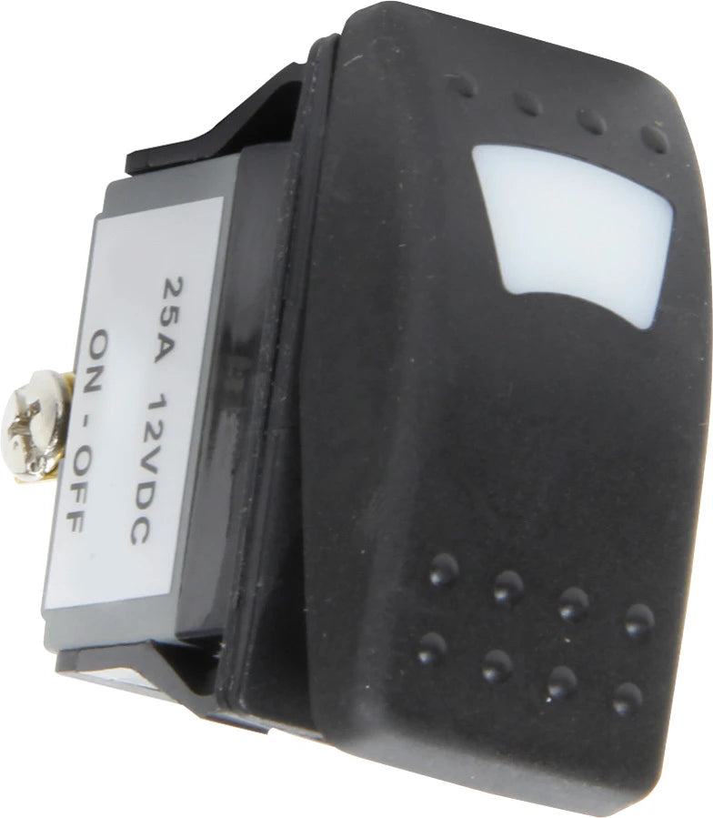 QuickCar On/Off Amber Lit Rocker Switch