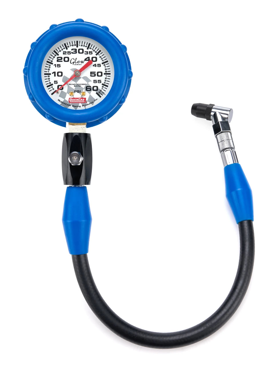 QuickCar 60 PSI Glow in the Dark Tire Pressure Gauge