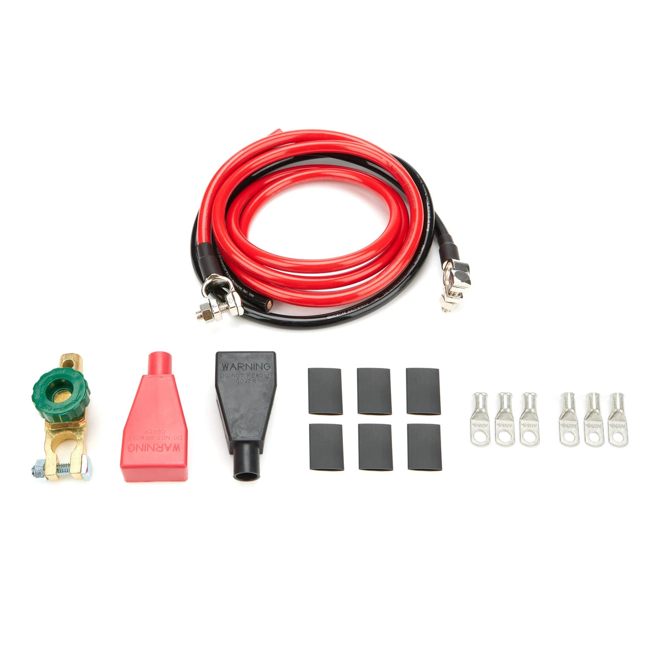 QuickCar Battery Cable Kit 4 Ga. 6ft Red & 3ft Black