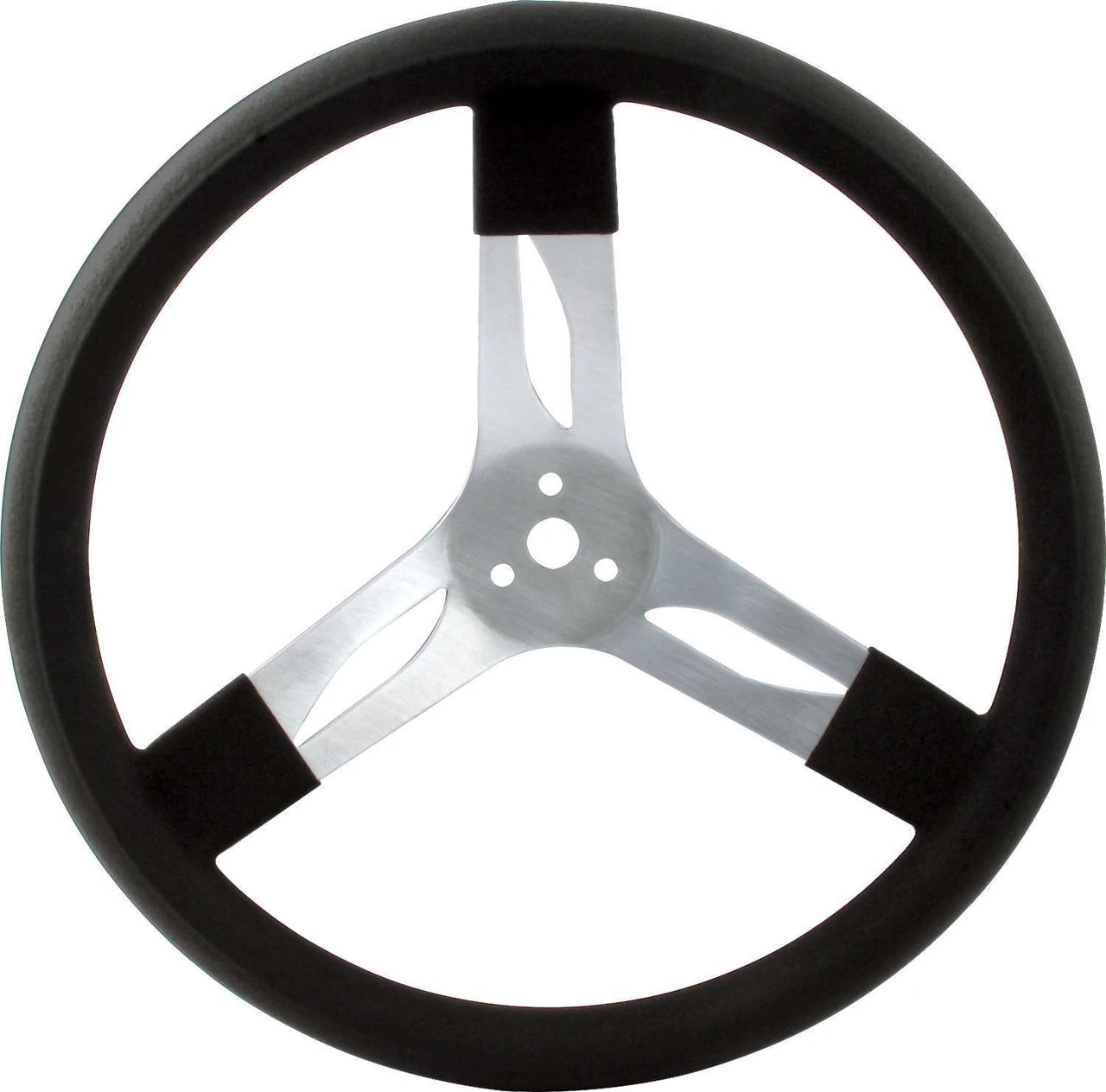 QuickCar Black 15" Aluminum Steering Wheel