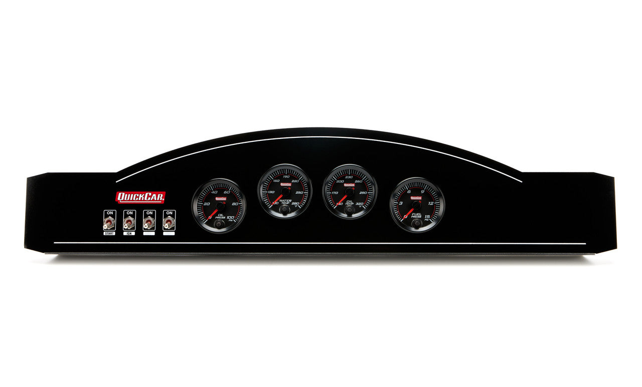 QuickCar Redline Dash Panel OP/WT/OT/FP Dual Ignition