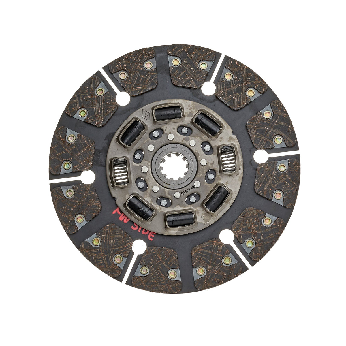 South Bend Clutch for 2000-2003 Dodge Ram 2500/3500 L6-5.9L Street Dual Disc Clutch Kit Organic Button Clutch