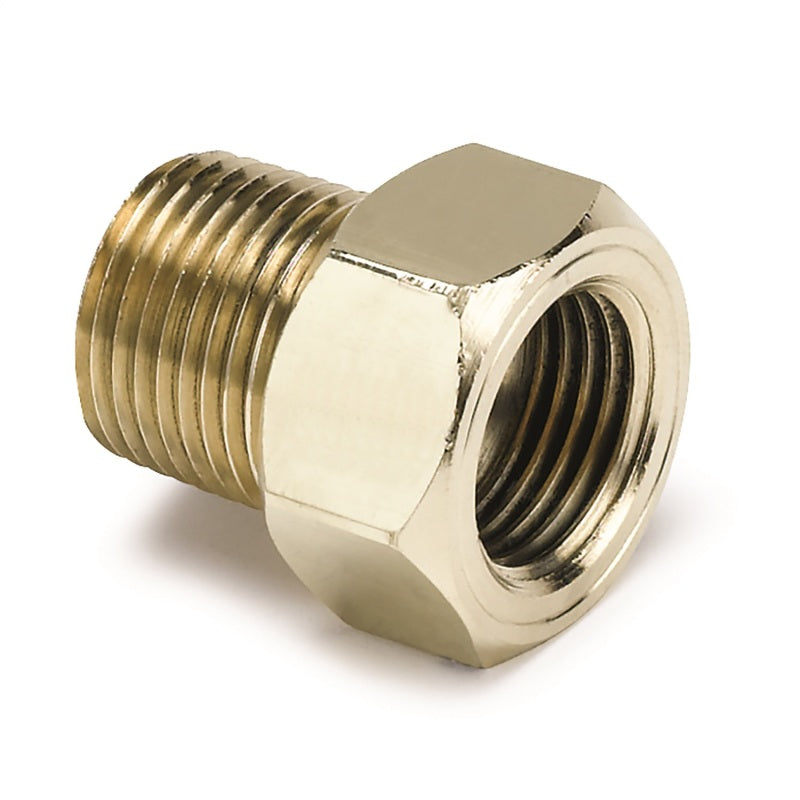 AutoMeter 2263 3/8in Brass NPT Mechanical Temperature Adapter