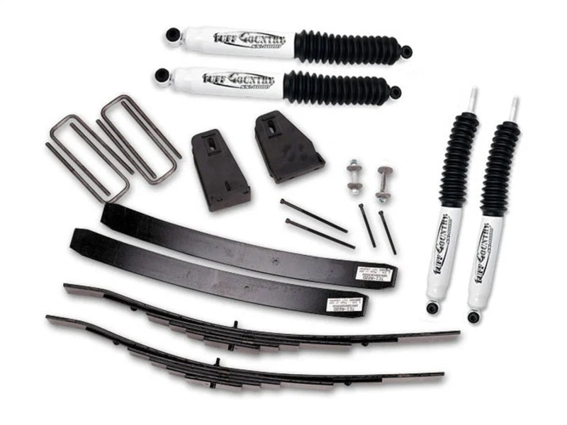 Tuff Country 22824K 2.5in Lift Kit with Rear Add-a-Leafs No Shocks for 1988-1997 Ford F-250 4WD
