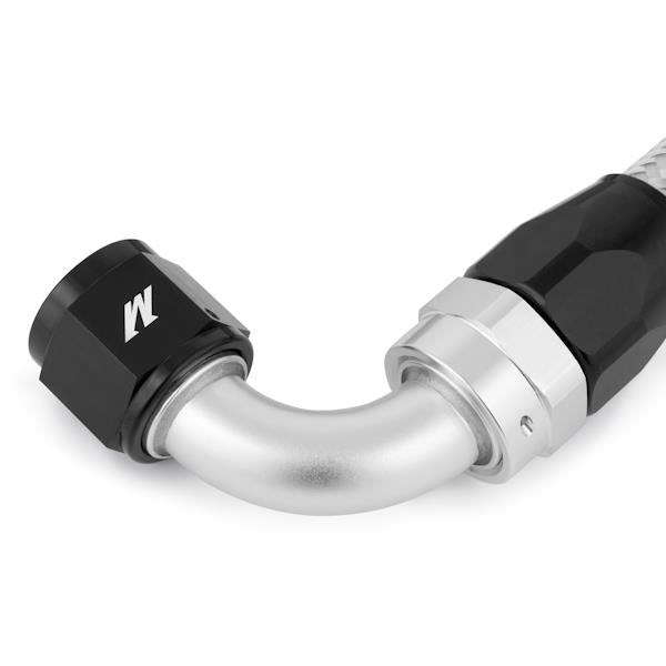 Mishimoto 3 Ft Stainless Steel Braided Hose with -10AN Fittings - #MMSBH-10-3