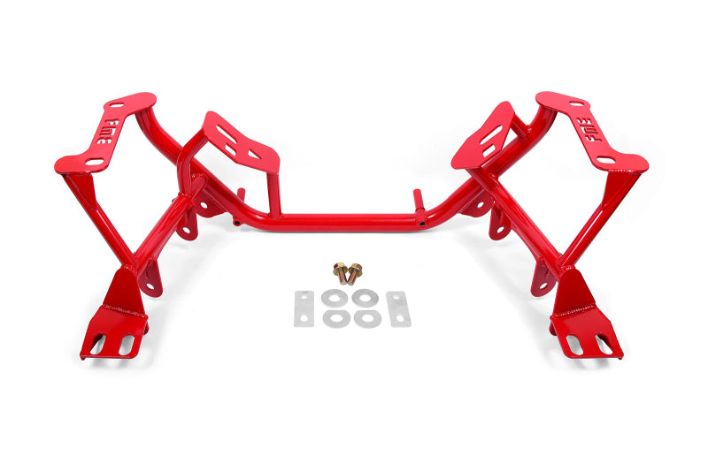 BMR 1996-2004 New Edge Mustang K-Member Standard Version / Coilover Version - Red