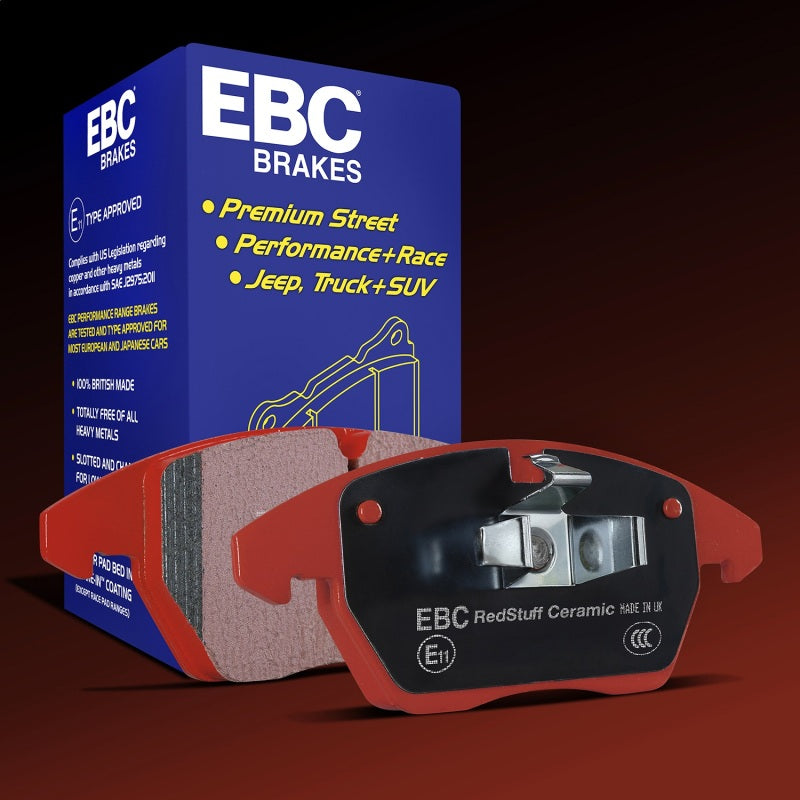 EBC 06-10 BMW M5 5.0 (E60) Redstuff Front Brake Pads DP31482C