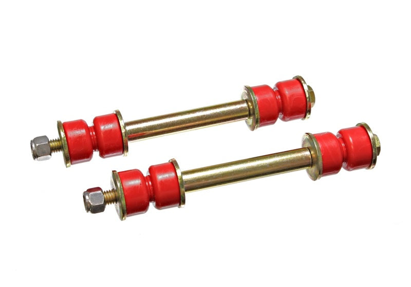 Energy Suspension Univ 3 9/16 Inch Red Front/Rear Sway Bar End Links 9.8124R