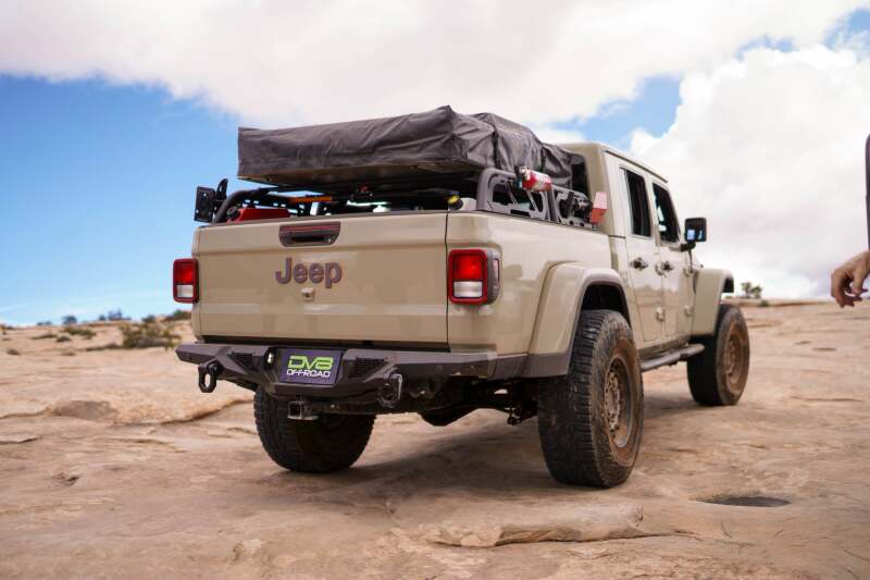DV8 Offroad 20-23 Jeep Gladiator JT Spec Series Rear Bumper - #RBGL-09