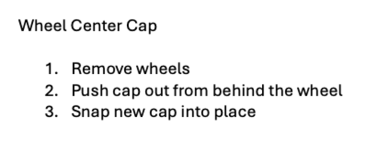 APR Center Cap (Use w/Flow Formed Wheels) - Static - Gunmetal