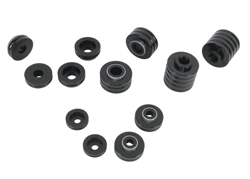 Whiteline W93496 Body Mount Bushing Set for 1986-1996 Ford F-150, 1986-1996 Ford F-250, 1986-1996 Ford F-350