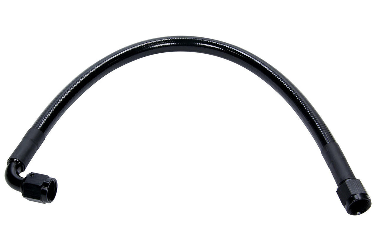 Allstar Performance Coated Braided Line 18in #6 Hose -6 STR/-6 90 Degree ALL48466-18