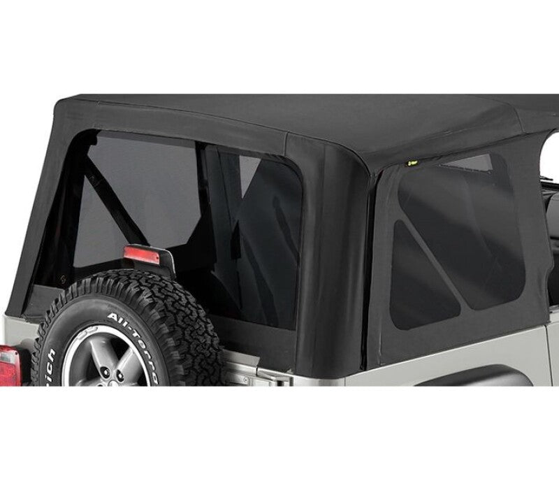 Bestop 97-02 Jeep Wrangler TJ Window Set (Black Diamond)