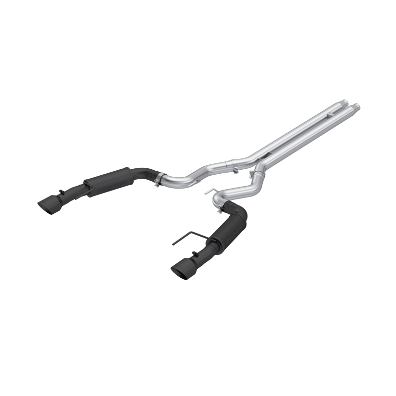 MBRP S7253BLK Armor BLK Cat-Back Exhaust - Dual Rear | 2024-2025 Ford Mustang GT S650 5.0L V8