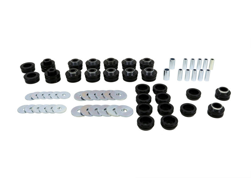 Whiteline W93493 Body Mount Bushing Set for 1978-1988 Chevrolet Monte Carlo, 1978-1984 Oldsmobile Cutlass Calais, 1980-1986 Pontiac Bonneville and More