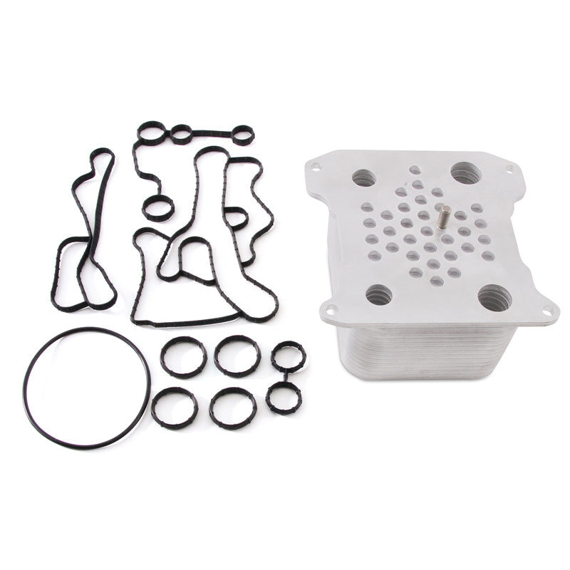 Mishimoto 08-10 Ford 6.4L Powerstroke Replacement Oil Cooler Kit - #MMOC-F2D-08
