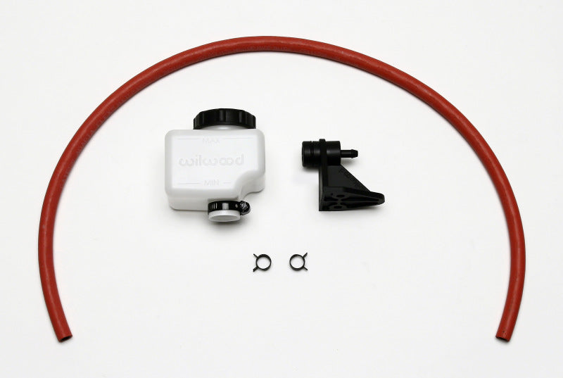 Wilwood Reservoir Kit Remote M/C w/ Fittings 7.0 oz Res - #260-11098