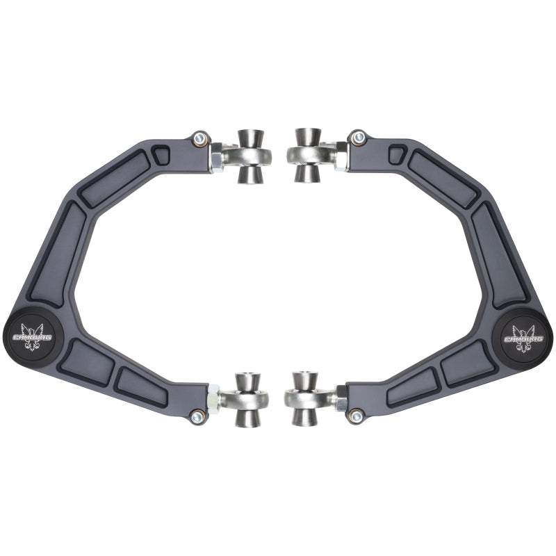 Camburg Engineering CAM-110233-GRY KINETIK Billet Uniball UCA Gray for 2017-2025 Ford F-150 Raptor