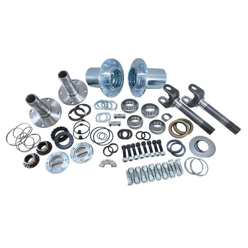 Yukon Gear & Axle YA WU-04 Spin Free Locking Hub Conversion Kit For Dana 60 & Aam / 00-08 SRW Dodge