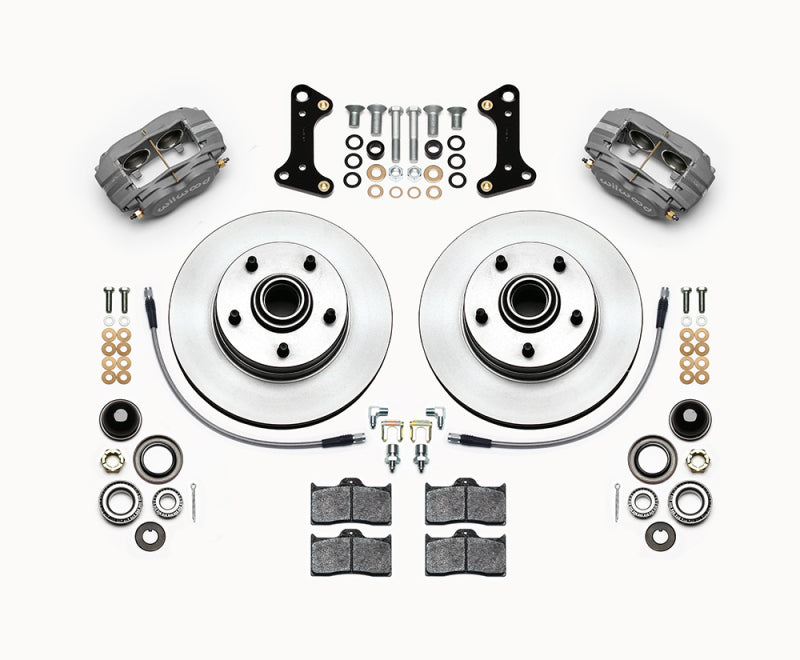 Wilwood Forged Dynalite-M Front Kit 11.00in 1 PC Rotor&Hub 67-69 Camaro 64-72 Nova Chevelle - #140-15272