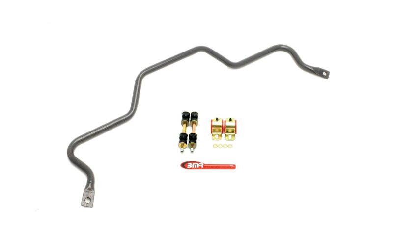 BMR 1982-2002 3rd Gen F-Body Rear Hollow 25mm Sway Bar Kit with Bushings - Black Hammertone