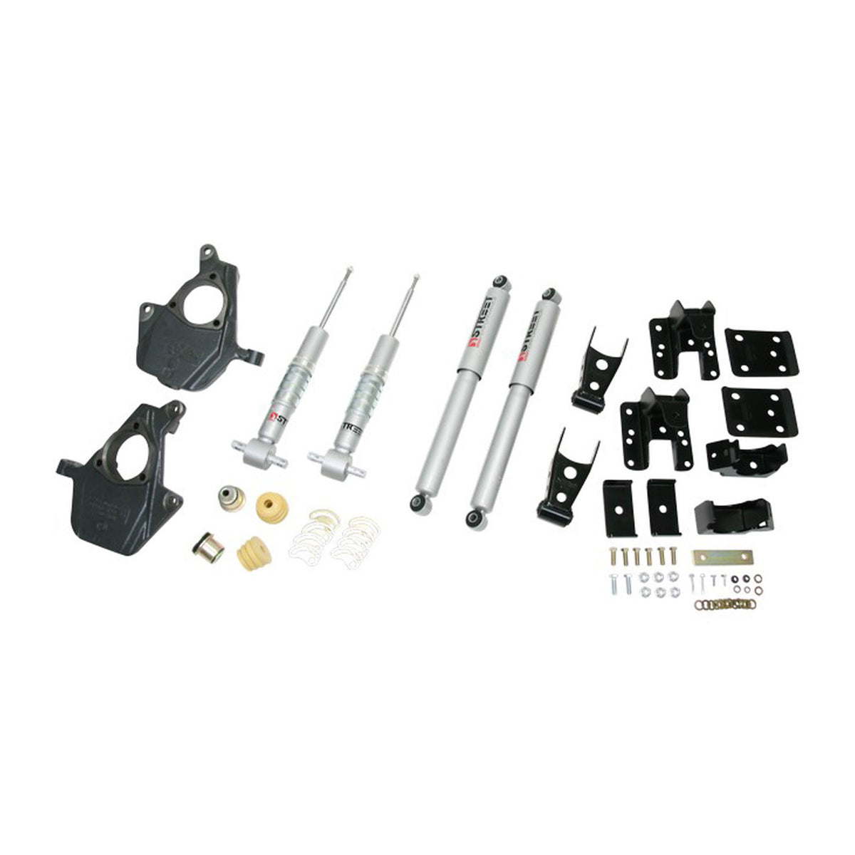 Belltech Lowering Kit With SP Shocks 2in F/4in R for 2007-2013 Chevrolet Silverado 1500