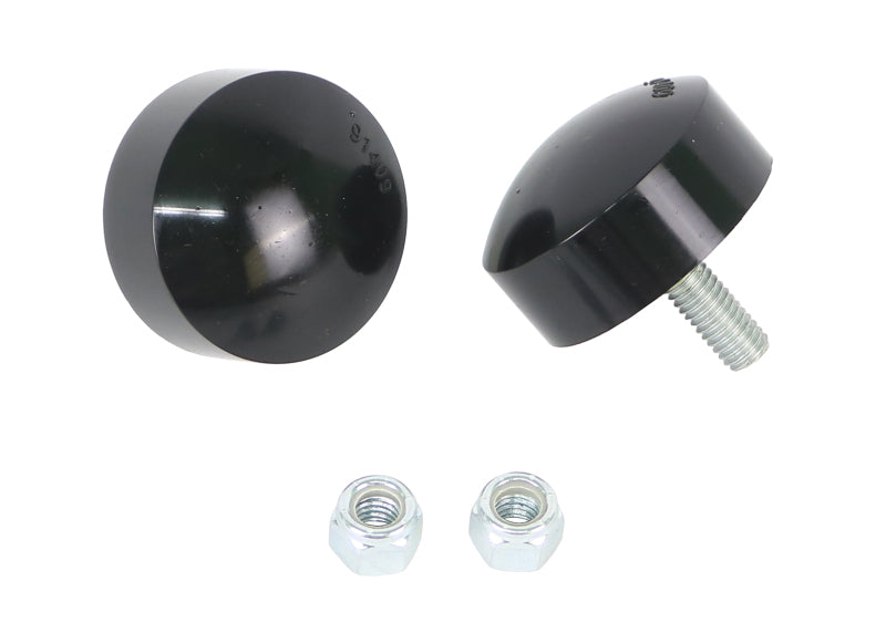 Whiteline W93505 Universal Bump Stop Disk (Pair) H:1in Dia: 2in
