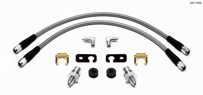 Wilwood Flexline Kit Front Fiesta - #220-11906