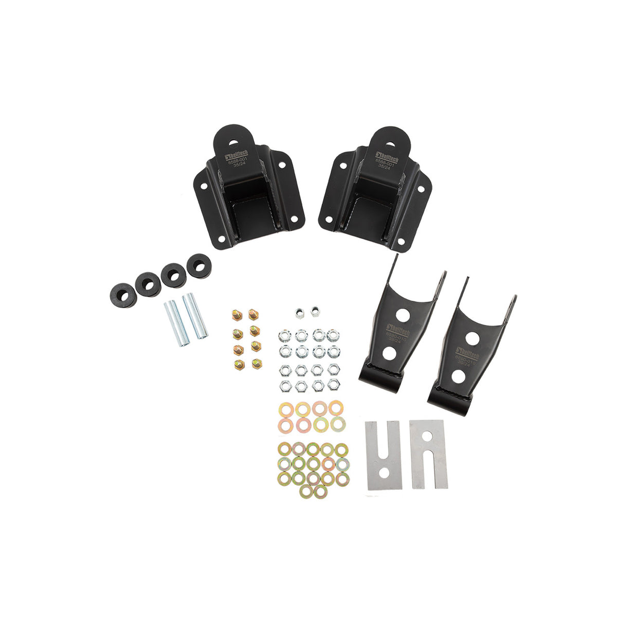 Belltech Shackle And Hanger Kit 1994-2000 for Dodge Ram 3500 4in