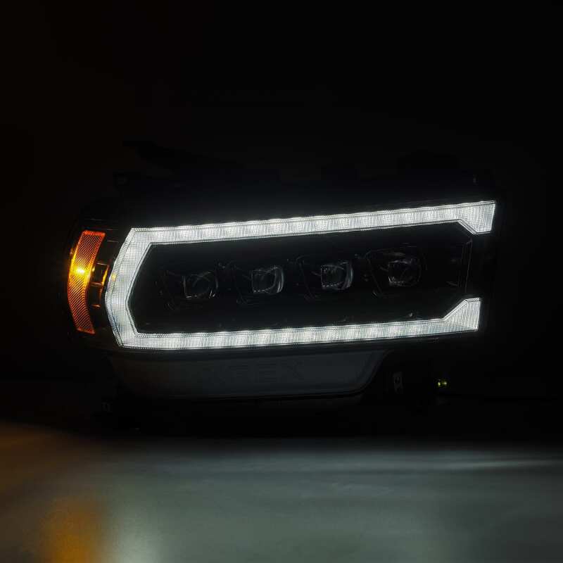 AlphaRex 880552 19-21 Ram 2500 NOVA LED Projector Headlights Plank Style Alpha Black w/Activation Light/Sequential Signal/DRL
