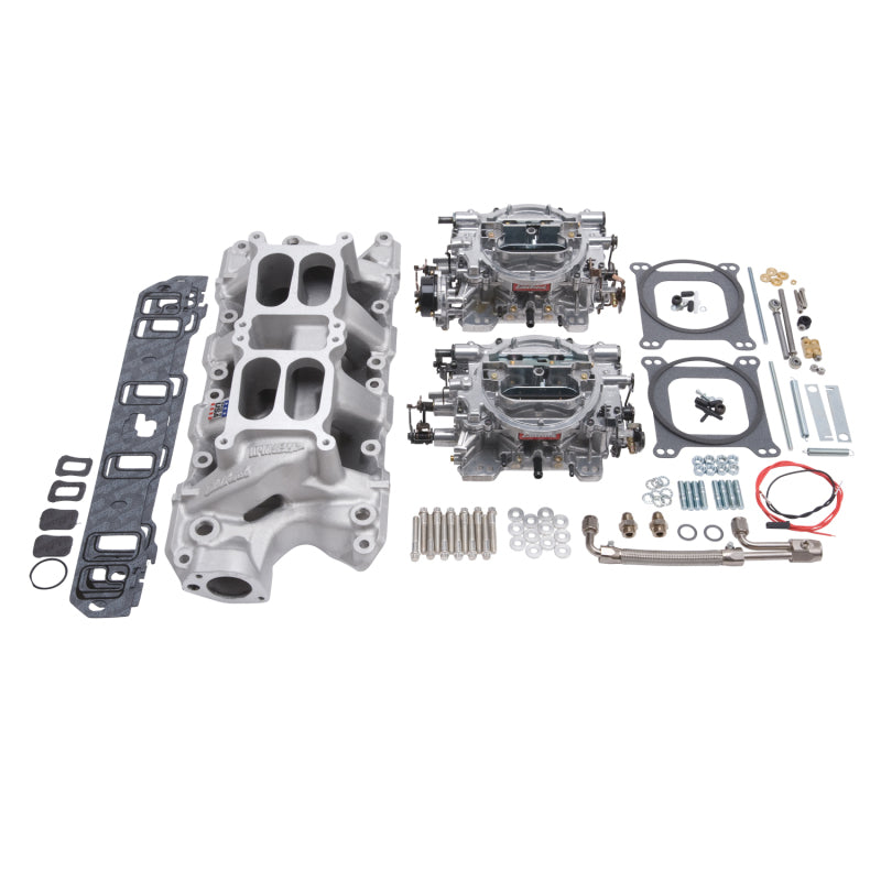 Edelbrock 2035 Dual Quad Kit RPM Air-Gap 289-302 Ford