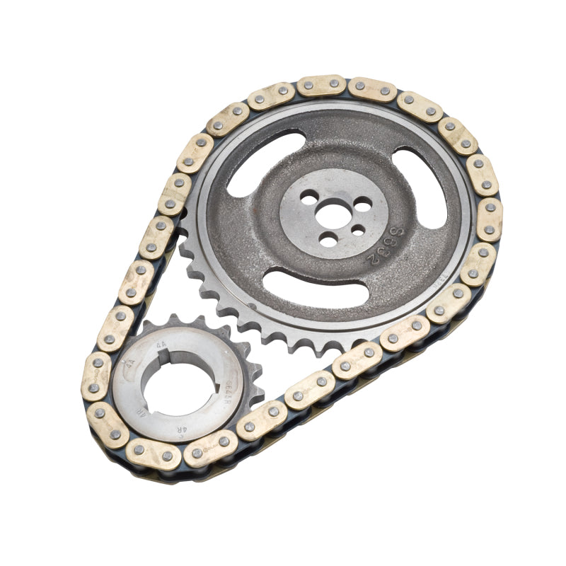 Edelbrock 7801 Timing Chain And Gear Set Late Small Block Chevrolet