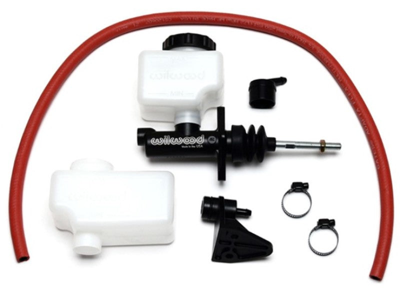 Wilwood Short Remote M/C Kit 5/8in Bore 3/8in-24 Banjo Outlet - #260-13618