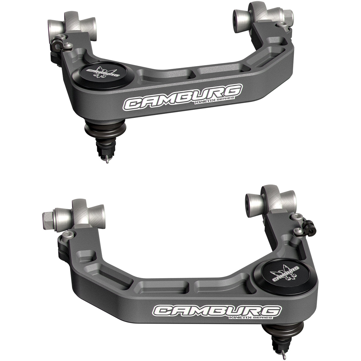 Camburg Engineering CAM-310185-GRY KINETIK X-Joint XL UCA Gray for 2005-2023 Toyota Tacoma 4WD