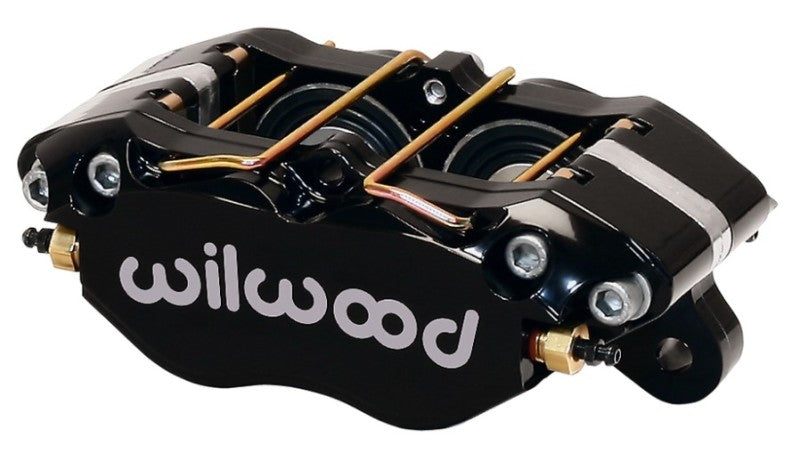 Wilwood Caliper-Dynapro Dust-Boot 5.25in Mount - Blk 1.75in Pistons 1.00in Disc - #120-15131-BK