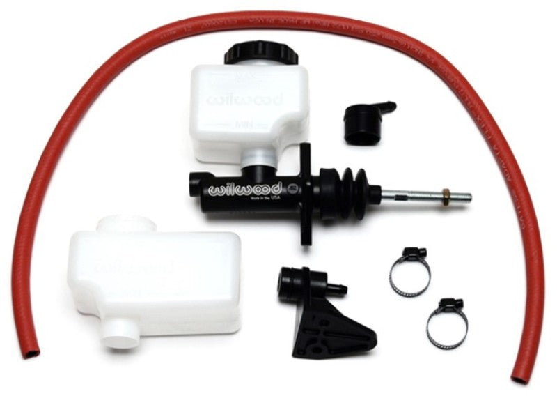 Wilwood Short Remote M/C Kit 1in Bore 3/8in-24 Banjo Outlet - #260-13622